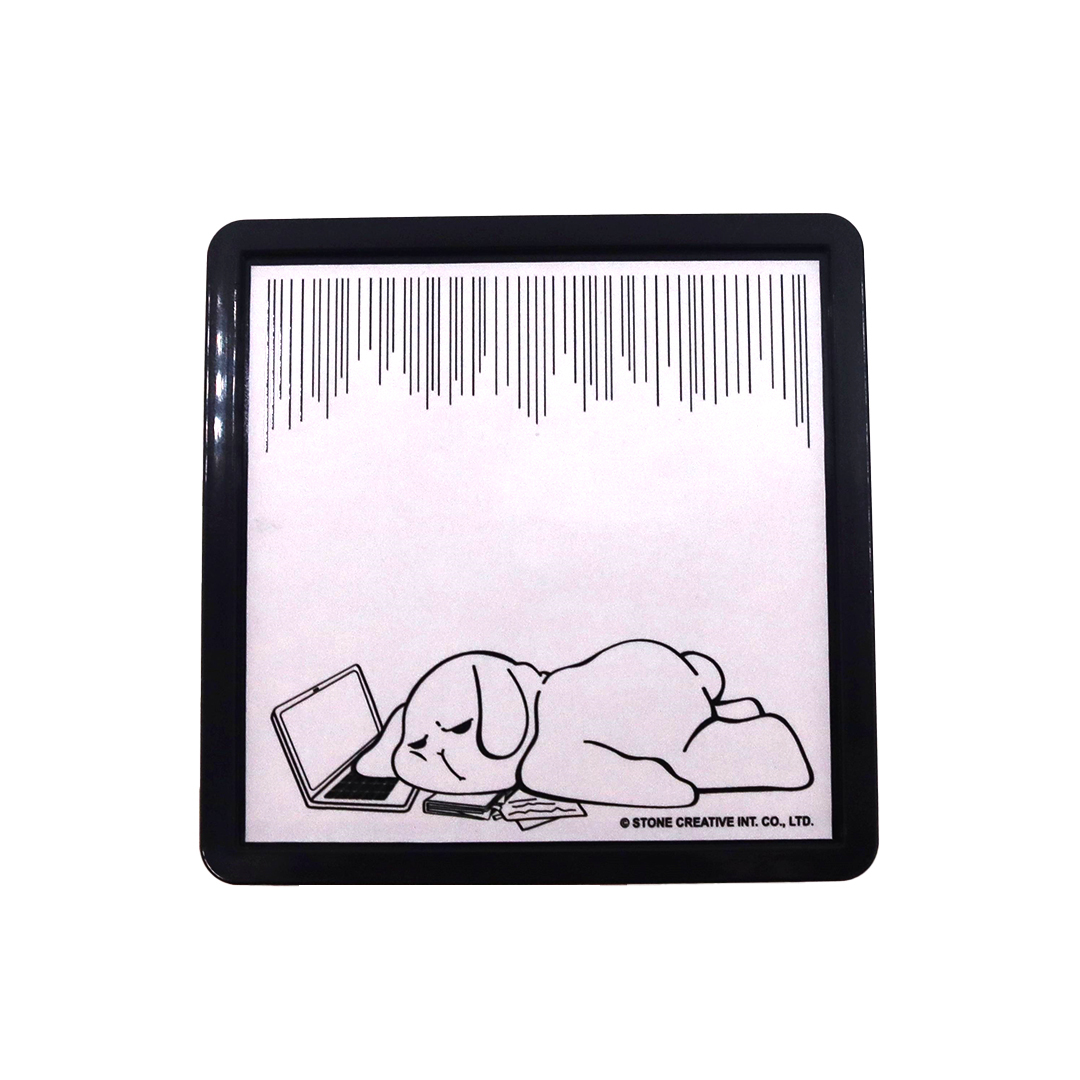 MONDAY BRUCE 個性備忘錄訊息印章 (黑色)