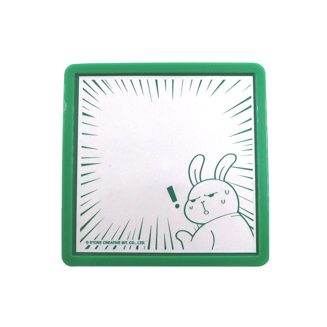 MONDAY BRUCE 個性備忘錄訊息印章 (綠色)