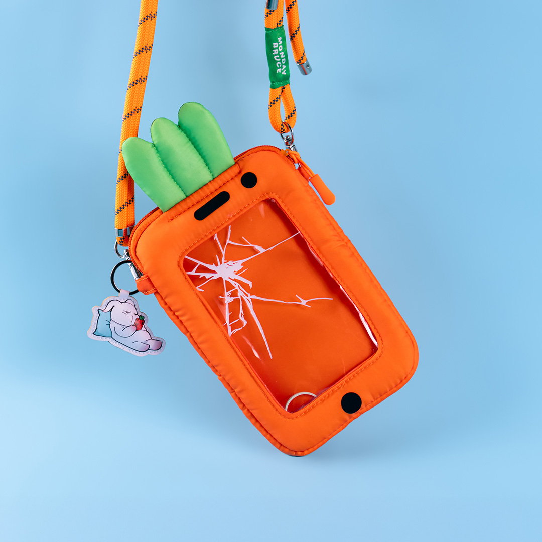 MONDAY BRUCE 側揹袋 (蘿蔔斜肩小包)