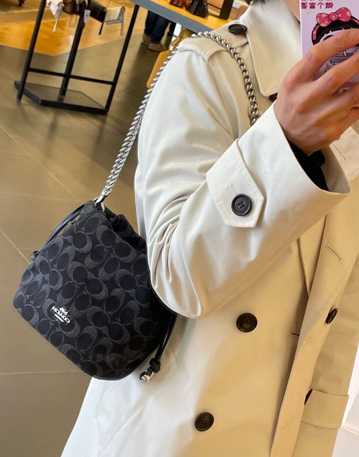 【直播】COACH CCZ45 Faye Mini H012912 水桶包