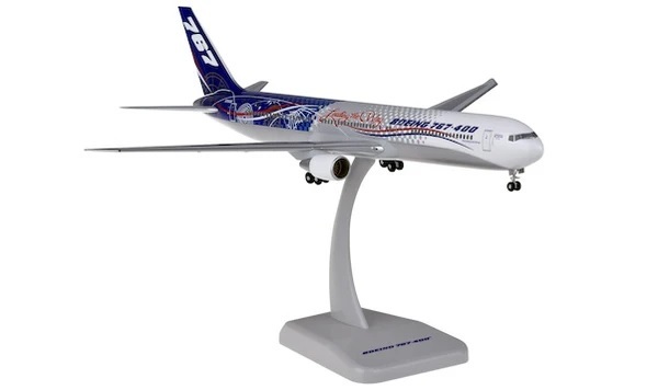 Hogan wings 1/200 波音767-400 N76400 環球巡迴機彩繪機