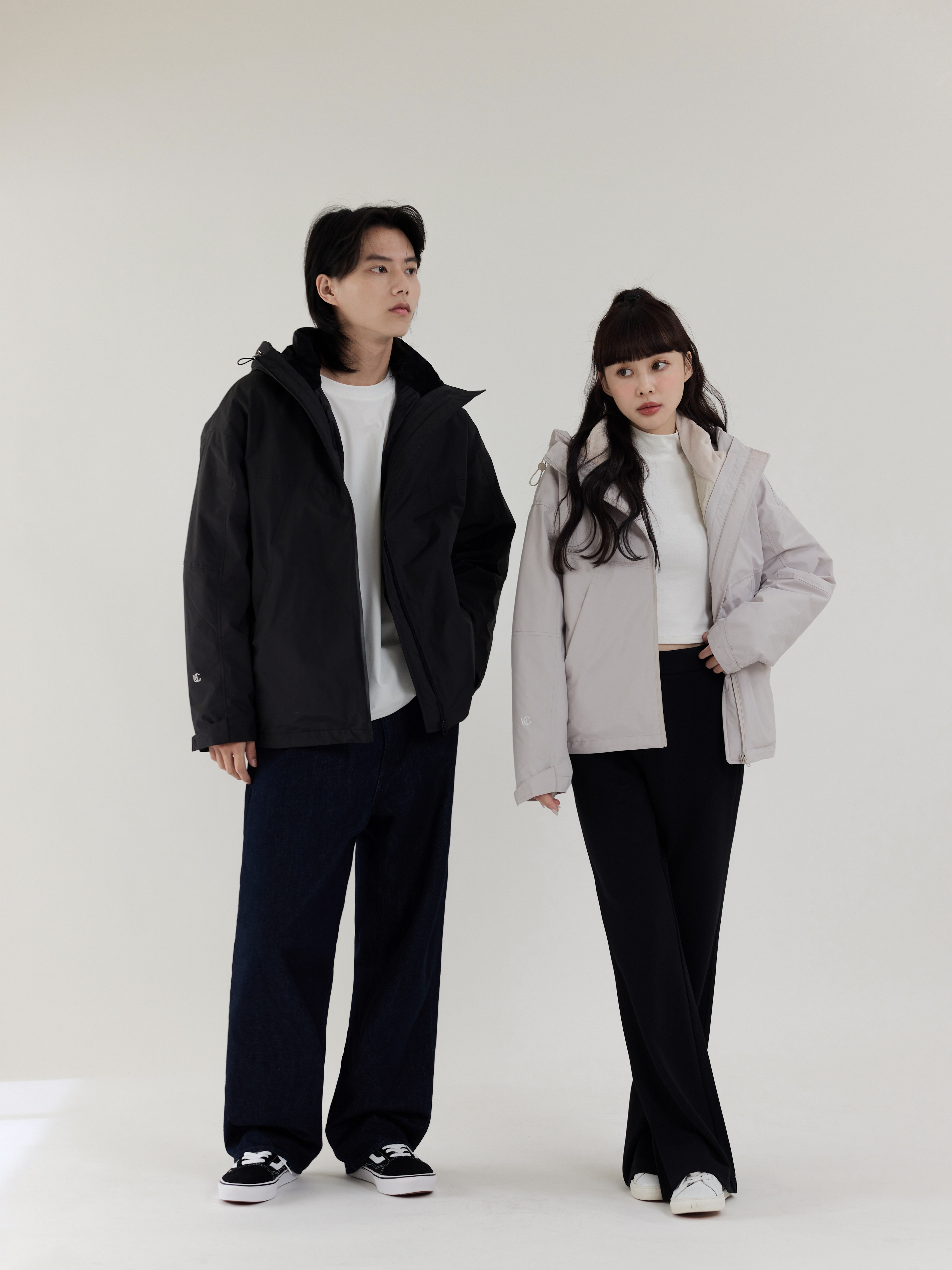 自訂 日本製 3in1 高機能 防水保温ジャケット － 取り外し可能な2ピース仕様