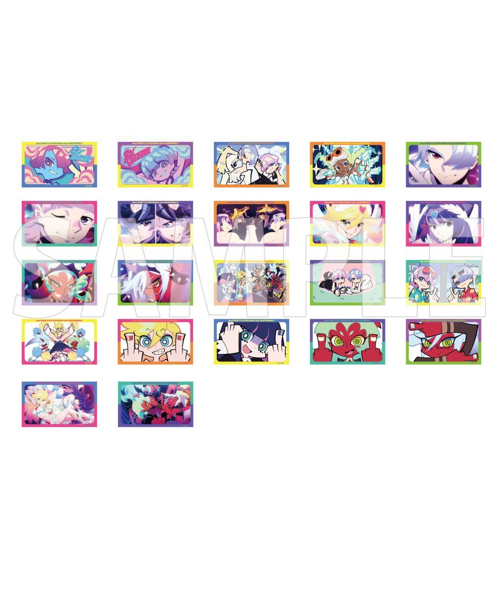 預購-《新吊帶襪天使 New PANTY ＆ STOCKING with GARTERBELT》迷你劇照收藏組C BOX販售【日本進口精品】