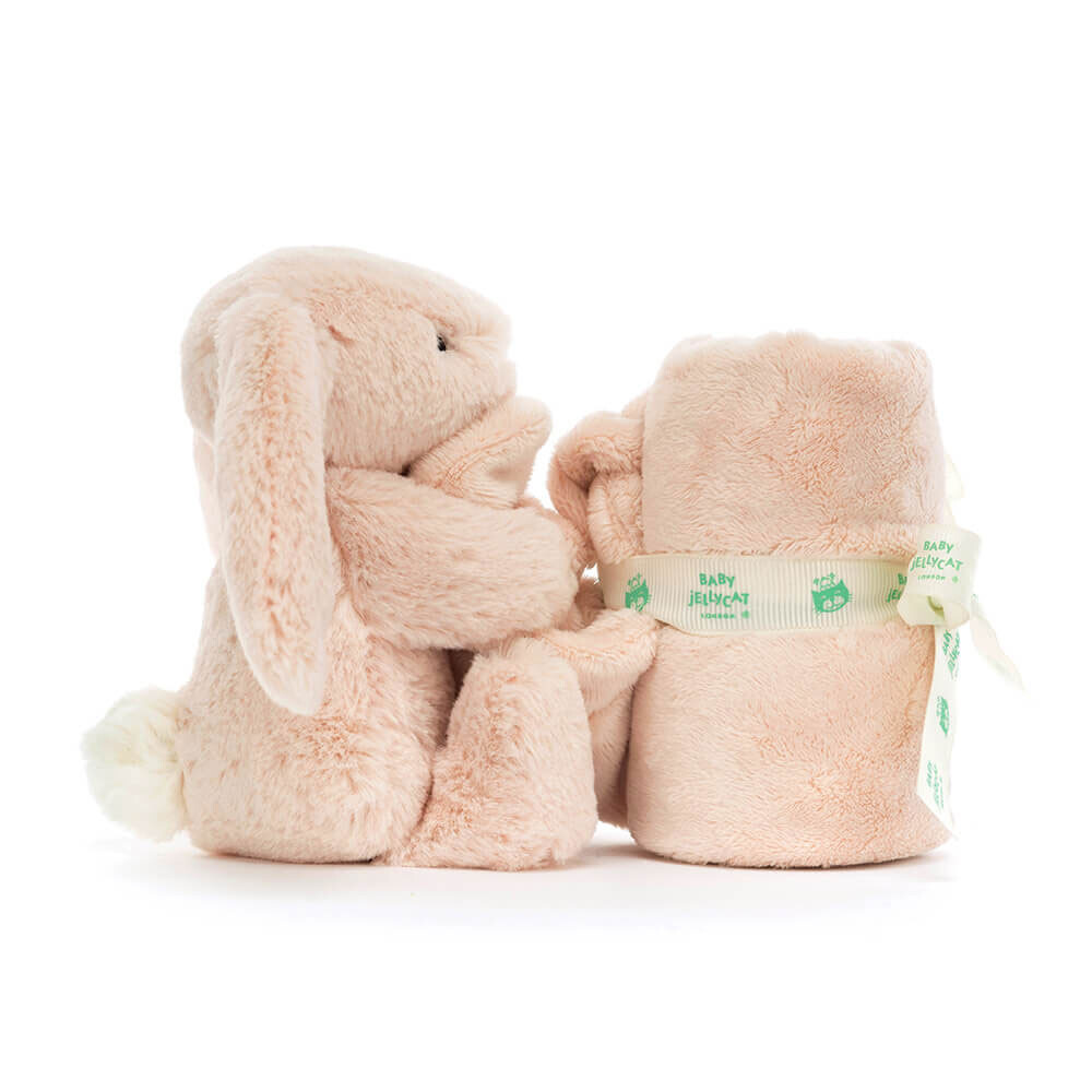 Jellycat Bashful Blush Bunny Soother 馬卡龍粉兔安撫巾
