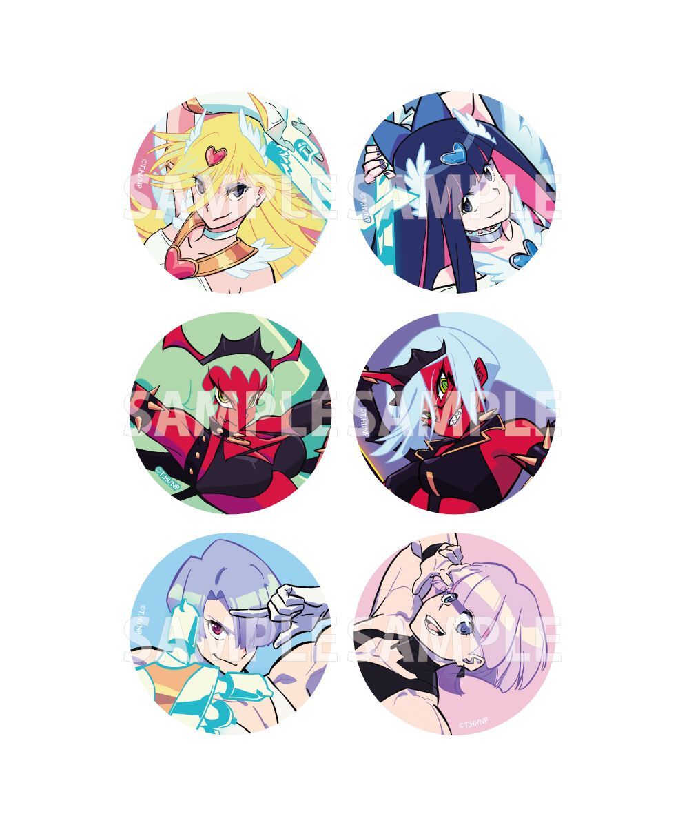 預購-《新吊帶襪天使 New PANTY ＆ STOCKING with GARTERBELT》集換式徽章 等比例ver. BOX販售【日本進口精品】