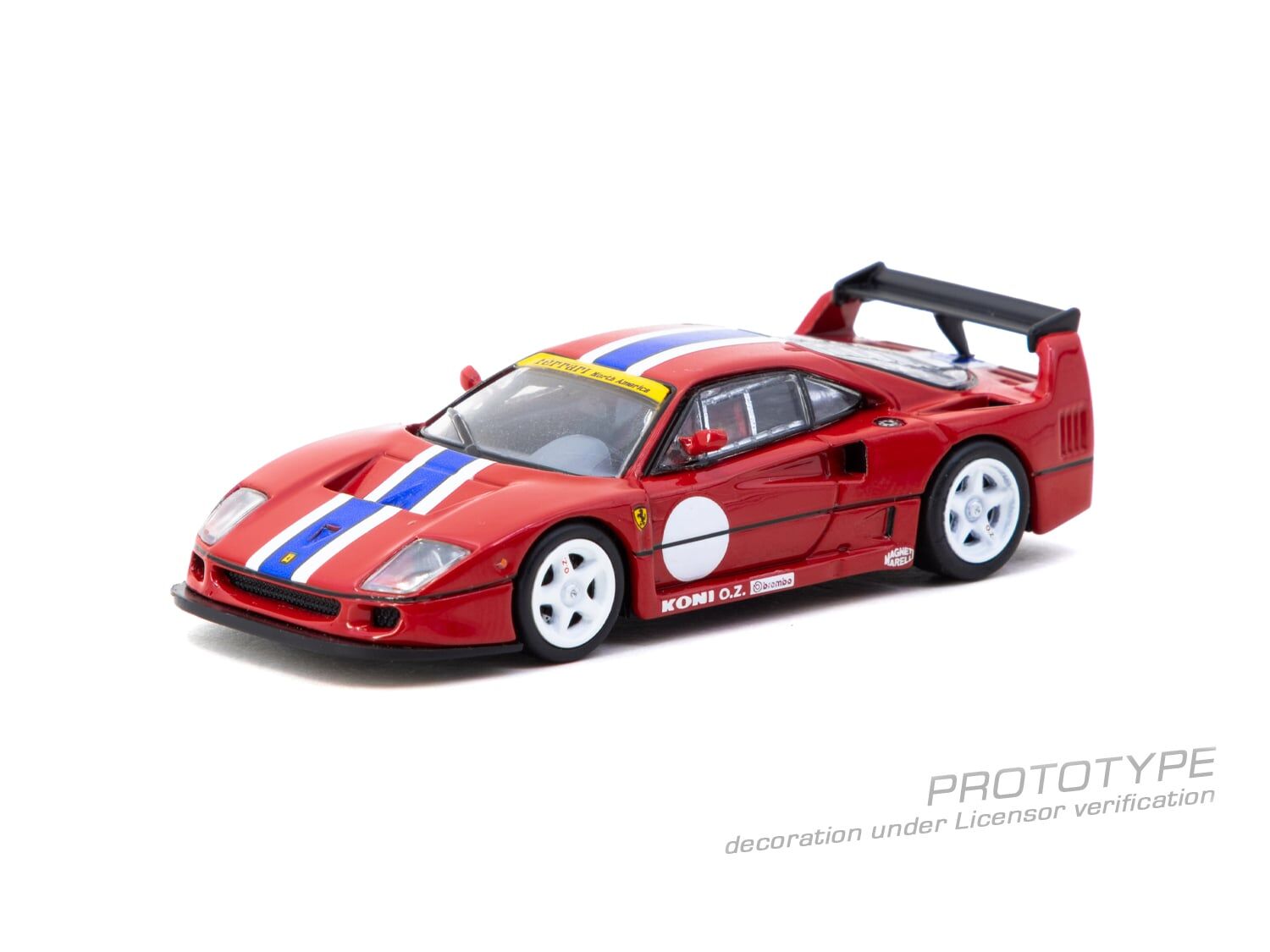 預訂:1/64 TARMAC Ferrari F40 LM Red (T64-075-RE2)