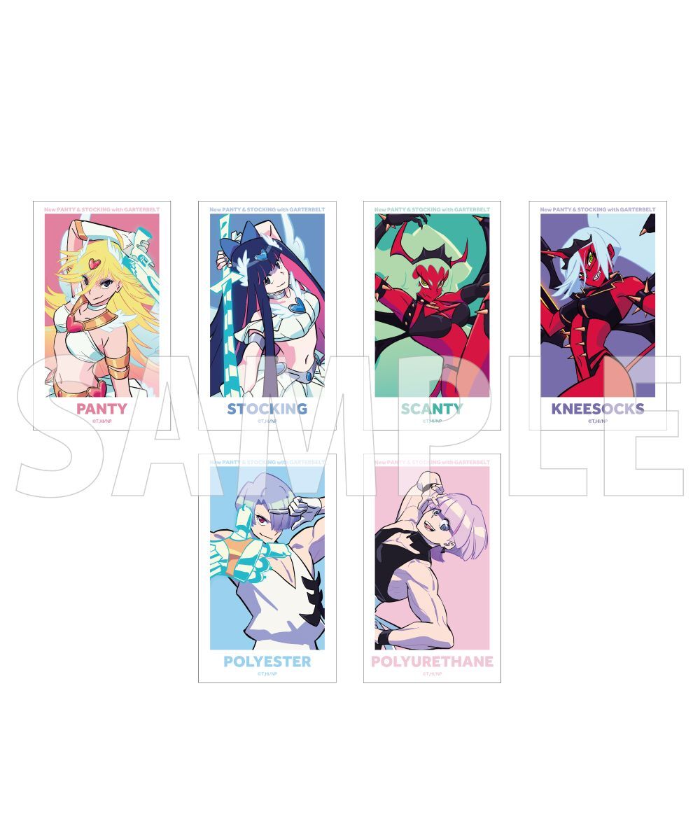 預購-《新吊帶襪天使 New PANTY ＆ STOCKING with GARTERBELT》貼紙套組 等比例ver.【日本進口精品】