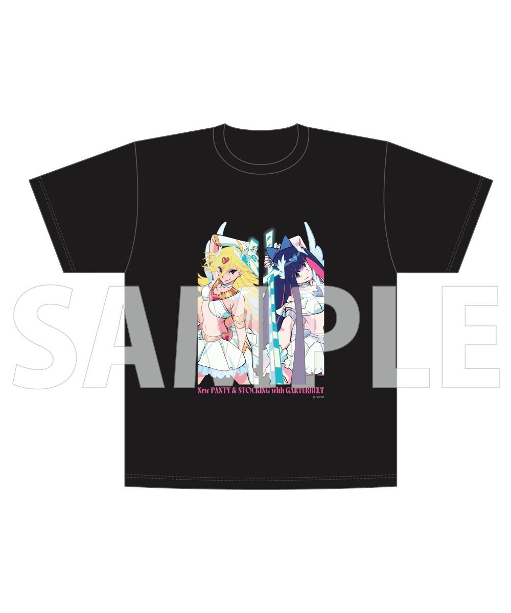 預購-《新吊帶襪天使 New PANTY ＆ STOCKING with GARTERBELT》T恤 等比例ver.【日本進口精品】