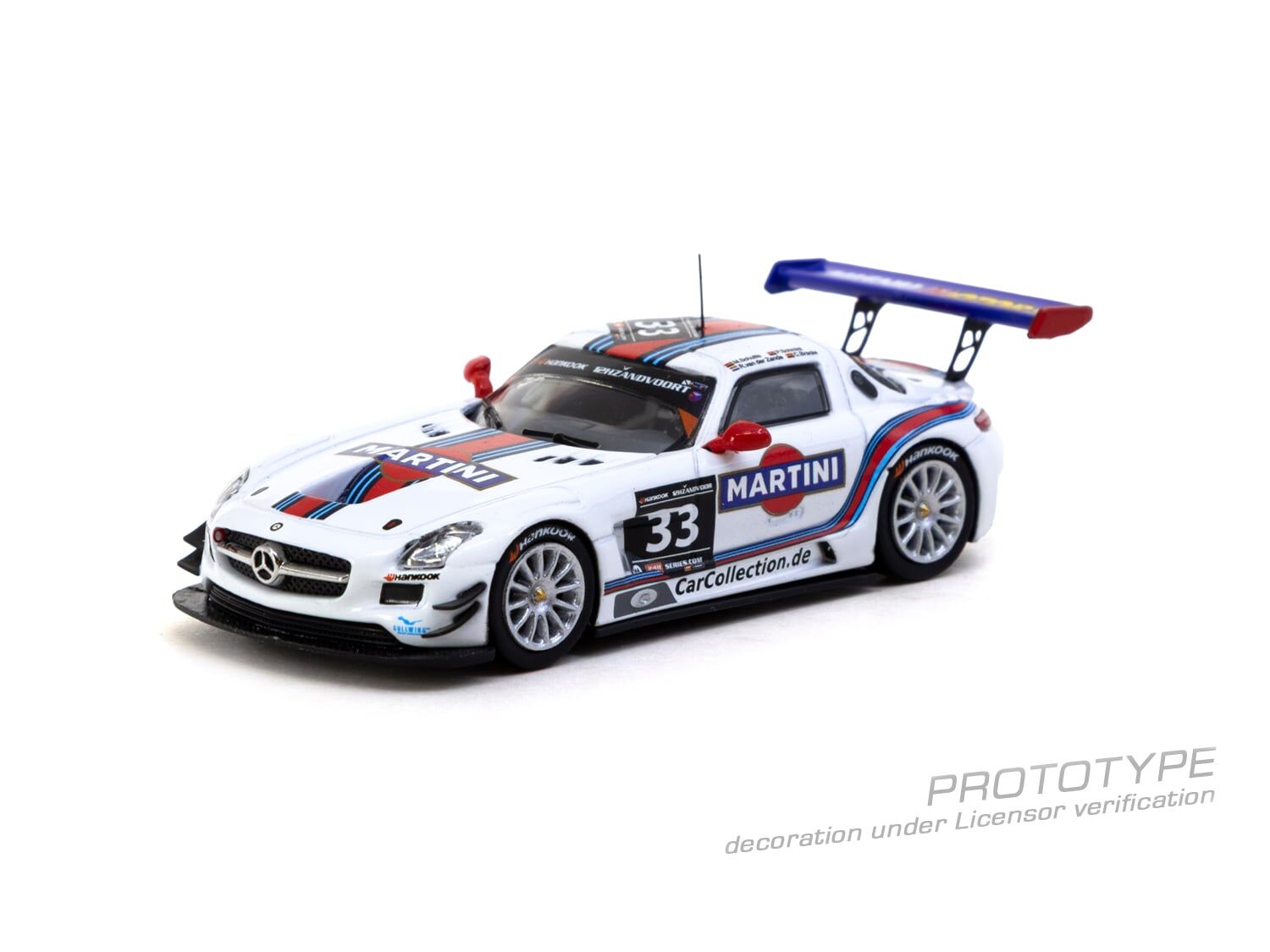 預訂:1/64 TARMAC Mercedes-Benz SLS AMG GT3 (T64-087-14ZDV33)