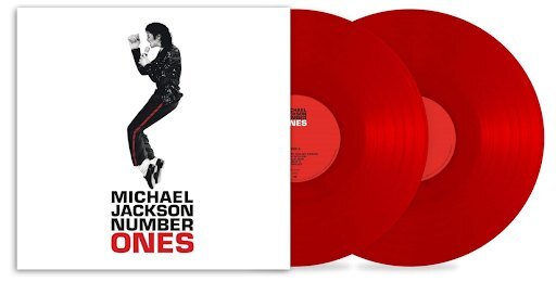 MICHAEL JACKSON - Number Ones 2LP (RED)