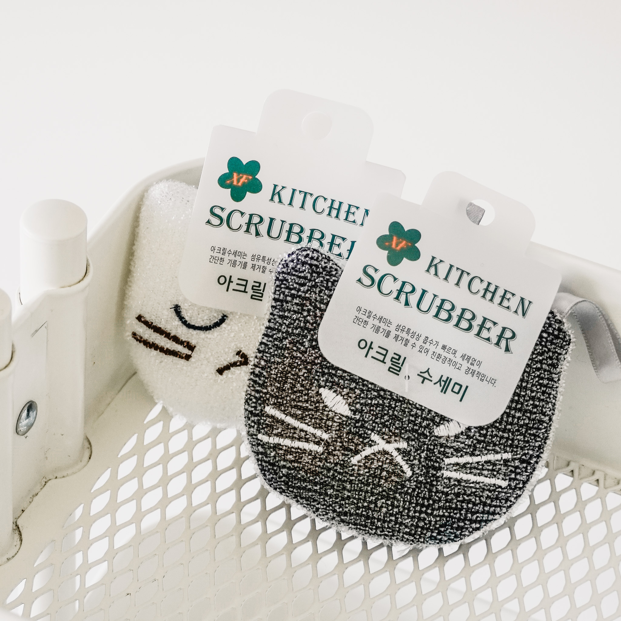 貓咪造型木漿海棉 兩入組