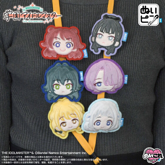 245712 Pbandai 預訂 2026/6月 ぬいピン 学園アイドルマスター vol.1(BOX6種)