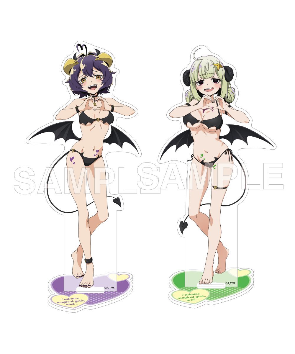 預購-「夢想成為魔法少女」壓克力人形立牌 比基尼小惡魔ver. 系列【日本進口精品】
