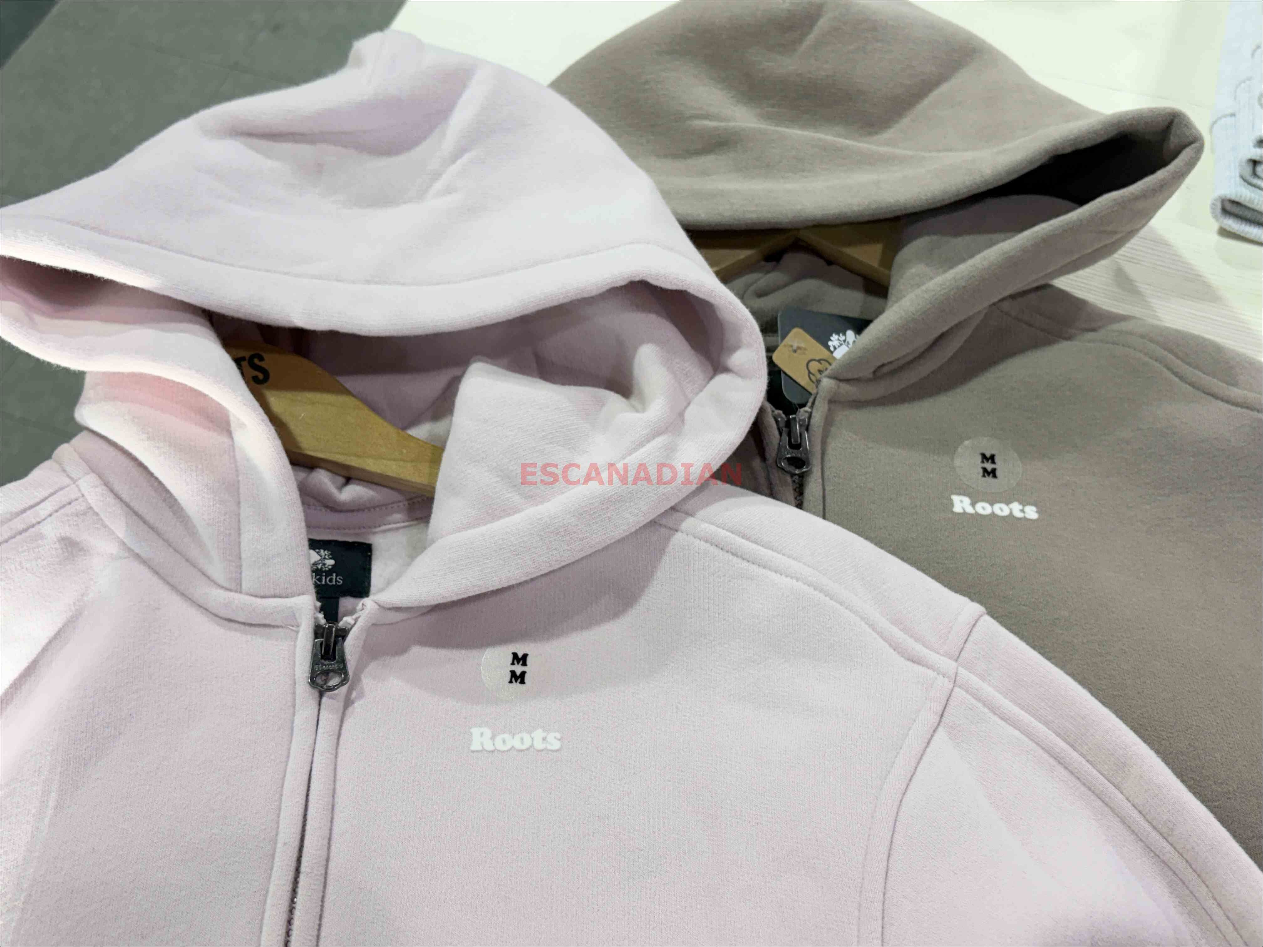 ROOTS 大童 Cloud系列 柔軟厚棉質 落肩寬版 刷毛 連帽外套 (2色)