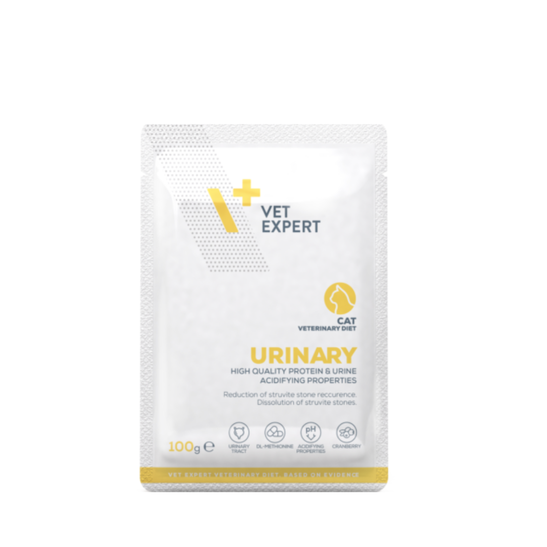 Vet Expert -  成貓泌尿處方袋裝濕糧 100克 x 12包