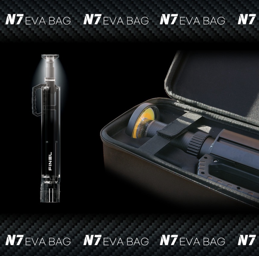 FINEL N7 戶外碳纖照明燈  巨巨根/專用硬包/收納盒