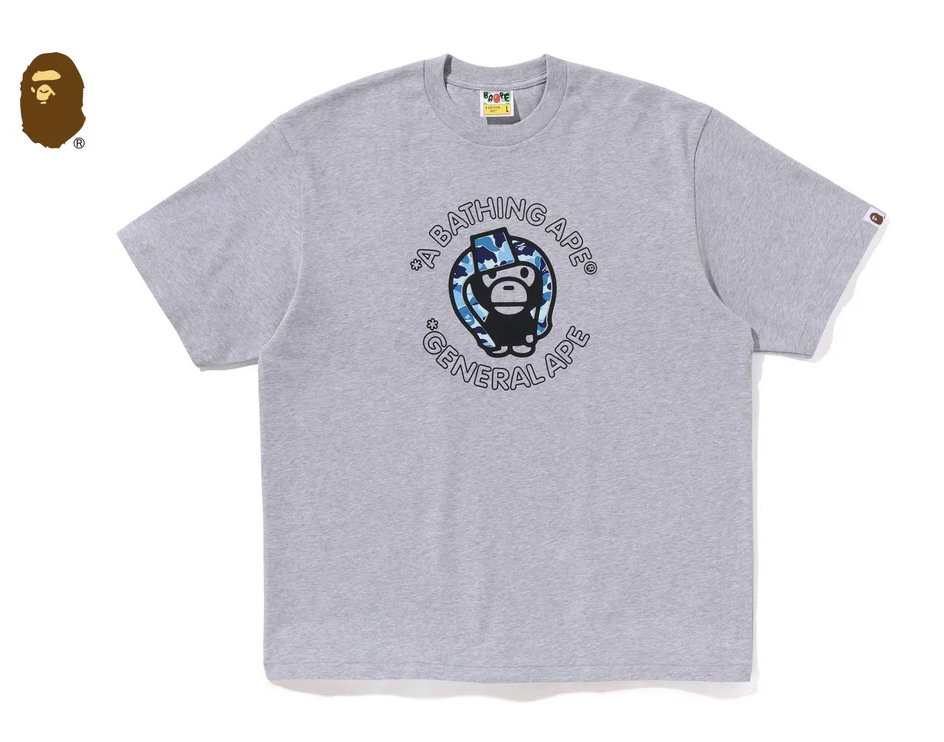 【BAPE男生】0131 發售  寬版ABC CAMO BABY MILO RELAXED FIT TEE