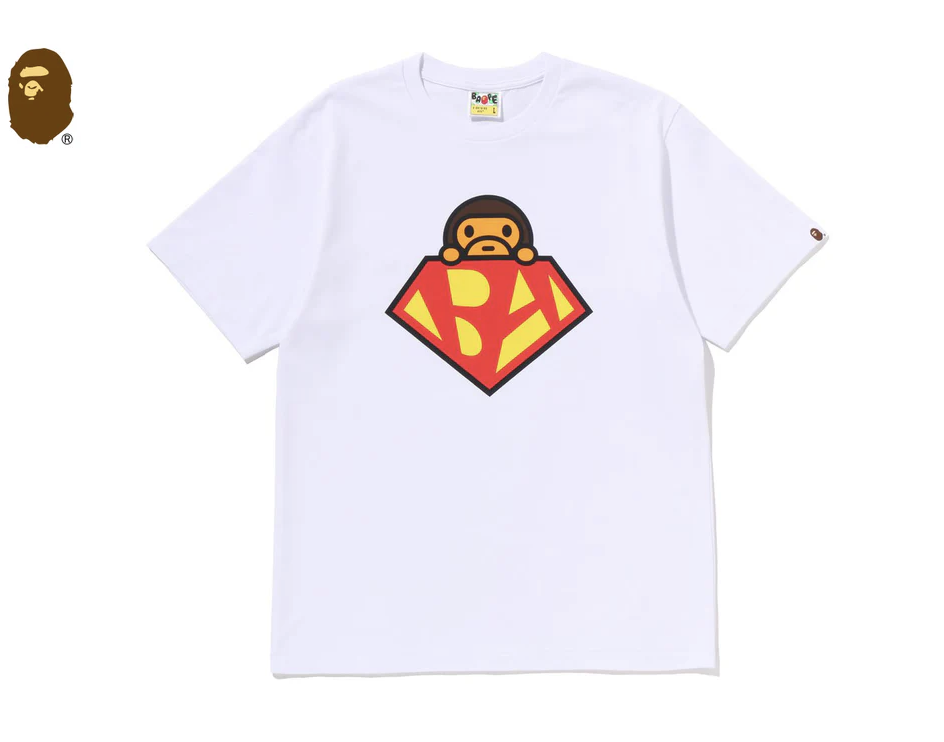 【BAPE男生】0131 發售  HERO BABY MILO TEE