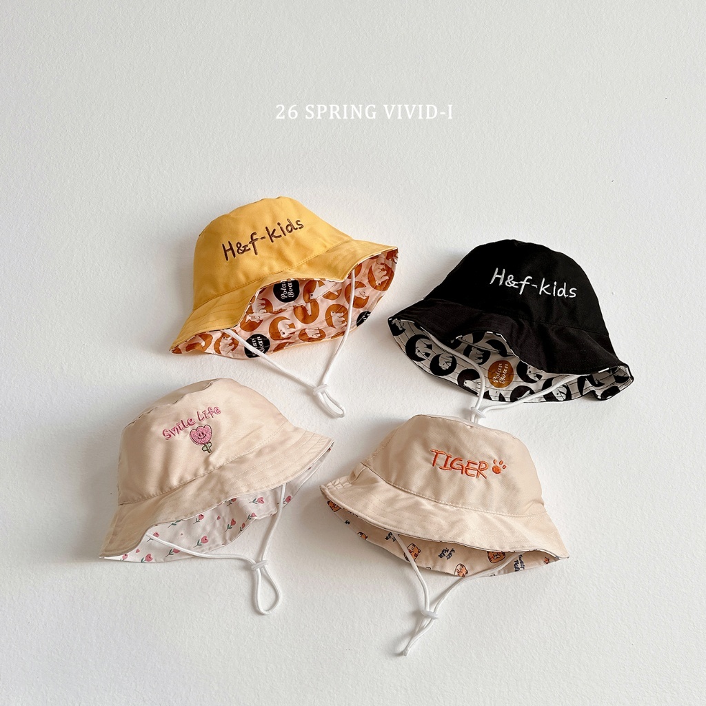 正韓春vividi 四色雙面遮陽帽