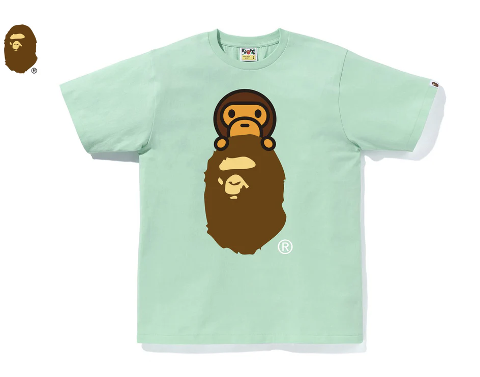 【BAPE男生】0131 發售 MILO ON APE HEAD TEE