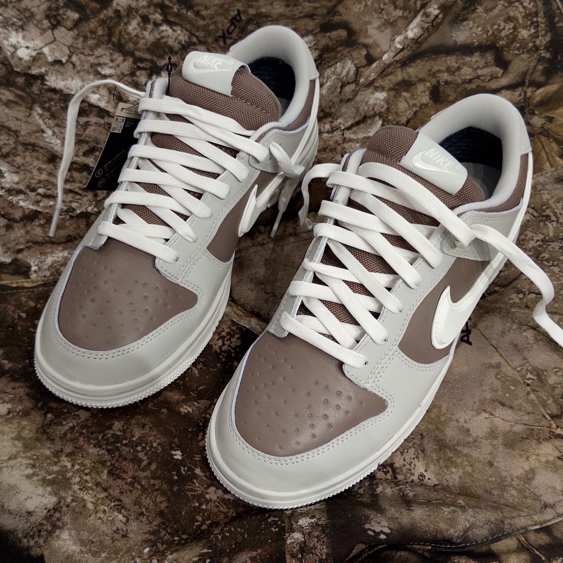 代購-Nike Dunk GTX 防潑水 立體勾 男鞋 米棕 HQ2053-002