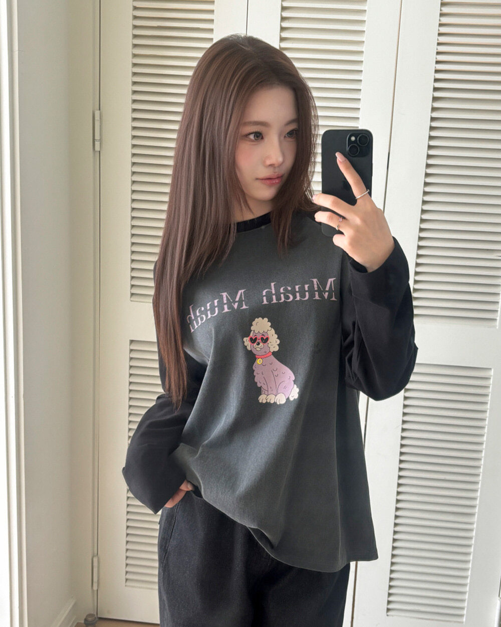 預訂｜MUAHMUAH PIGMENT PUPPY RAGLAN T-SHIRT