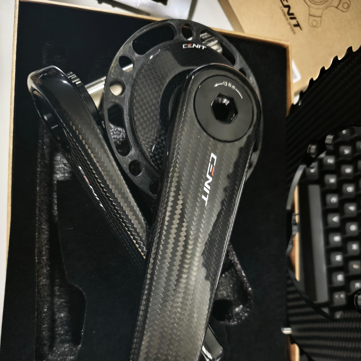 CENIT Carbon Fiber Round Spider BCD110x4/5