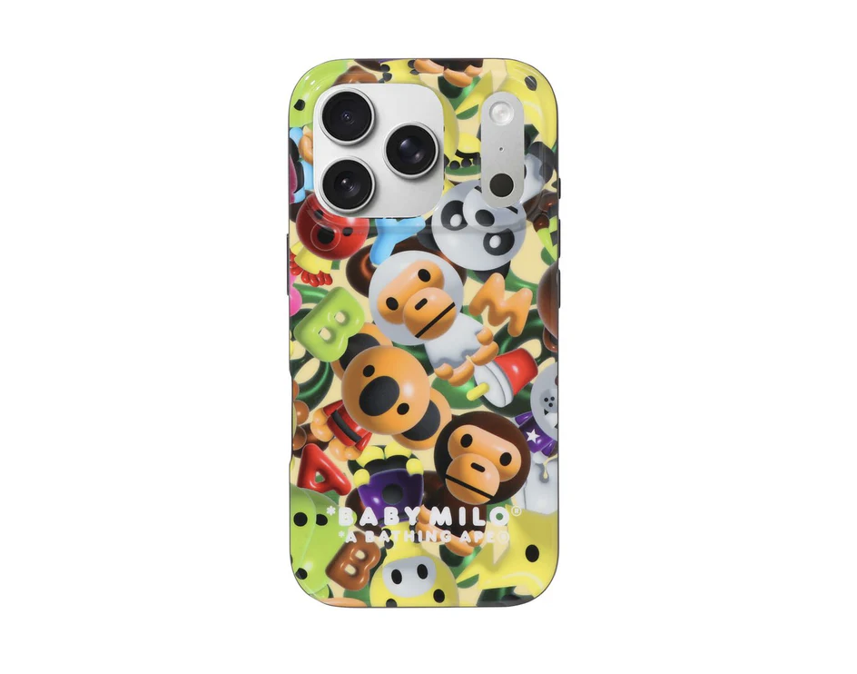 【BAPE配件】0131 發售 3D MILO ALL FRIENDS IPHONE 17 PRO CASE