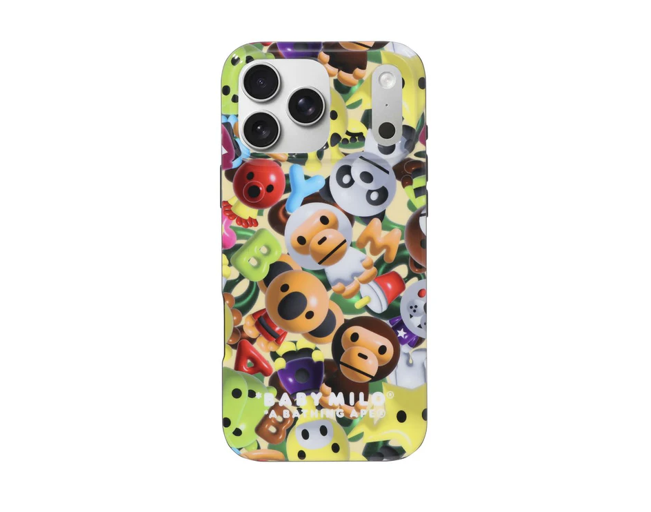 【BAPE配件】0131 發售 3D MILO ALL FRIENDS IPHONE 17 PRO MAX CASE