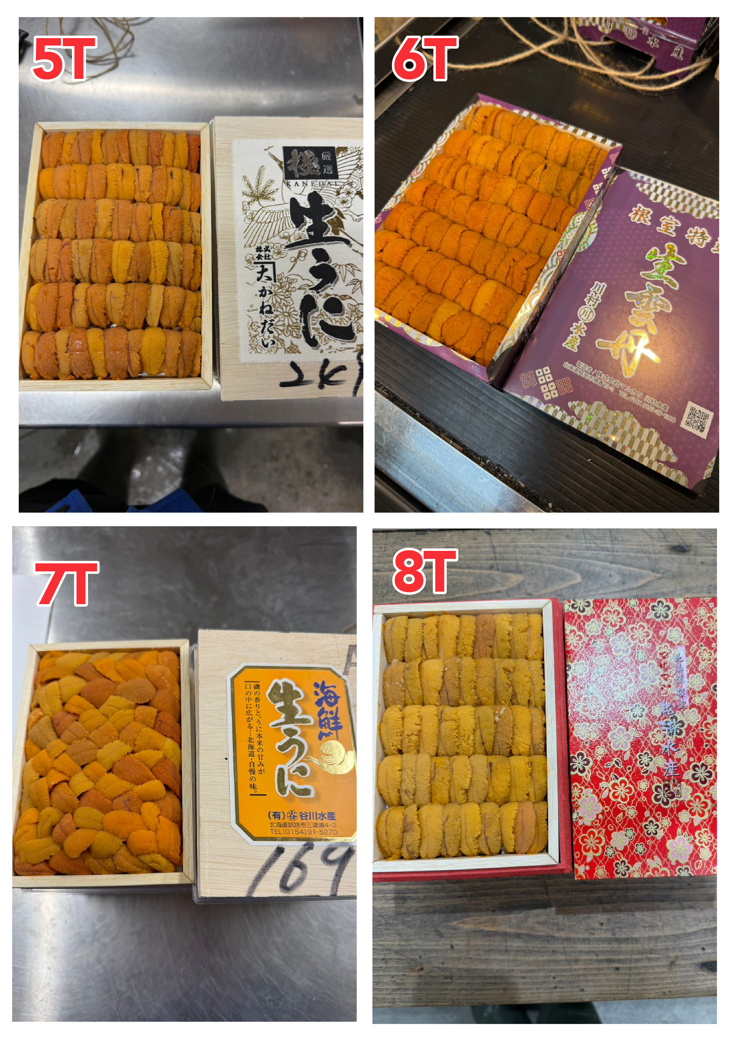 【指定海膽推薦】每天更新 (限即日落單, 翌日送)