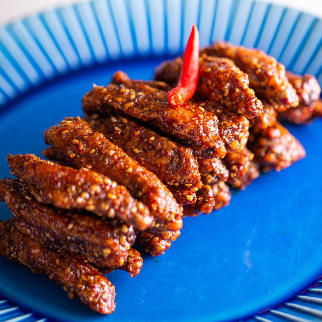 【急凍貨】福岡名物 唐十 冷凍炸雞 雞翼 辛口味 150G