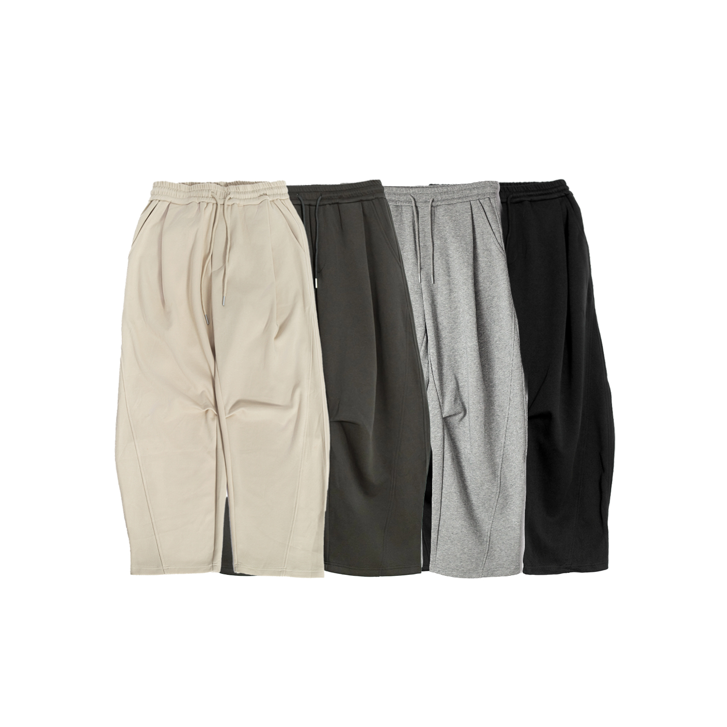 SHADOW 25FW EZ-06 Twist Baggy Cotton Pants