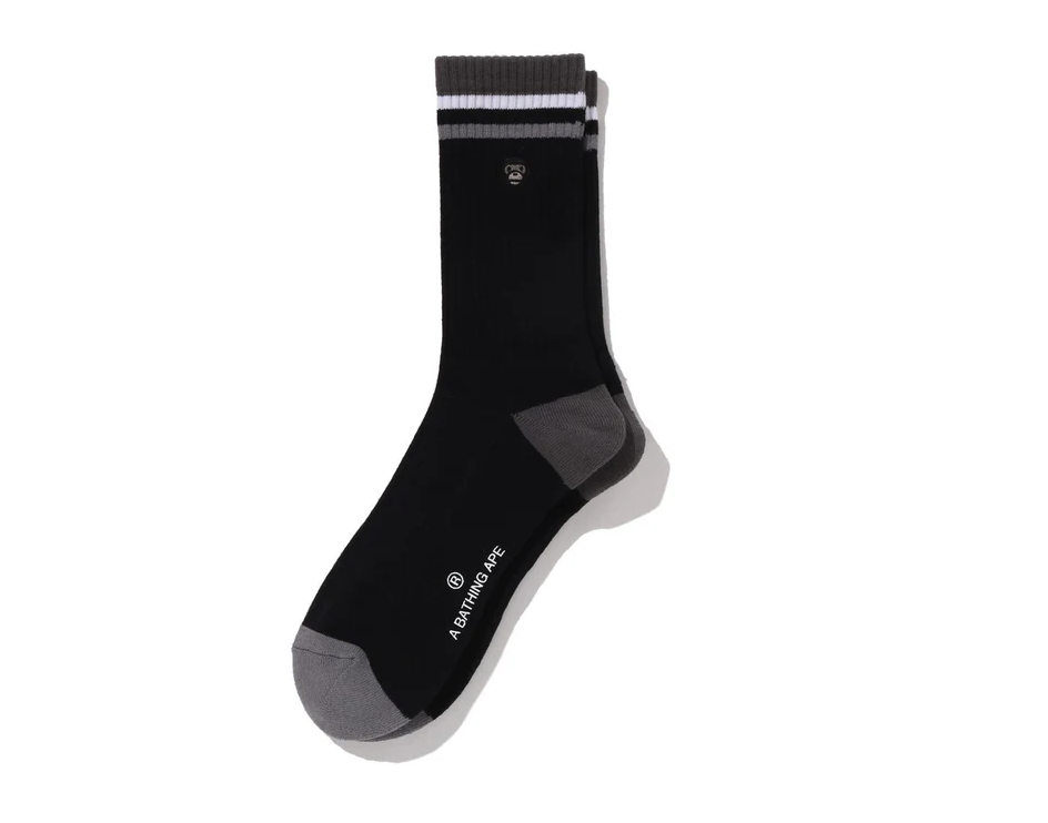 【BAPE配件】0131 發售 BABY MILO LINE SOCKS