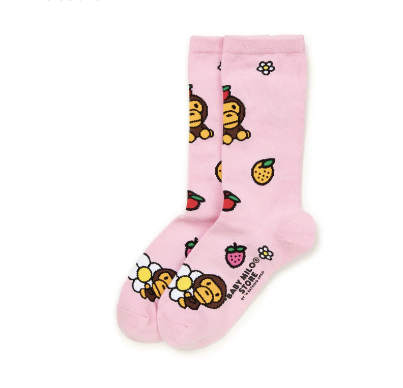 【BAPE配件】0131 發售 BABY MILO SOCKS #2