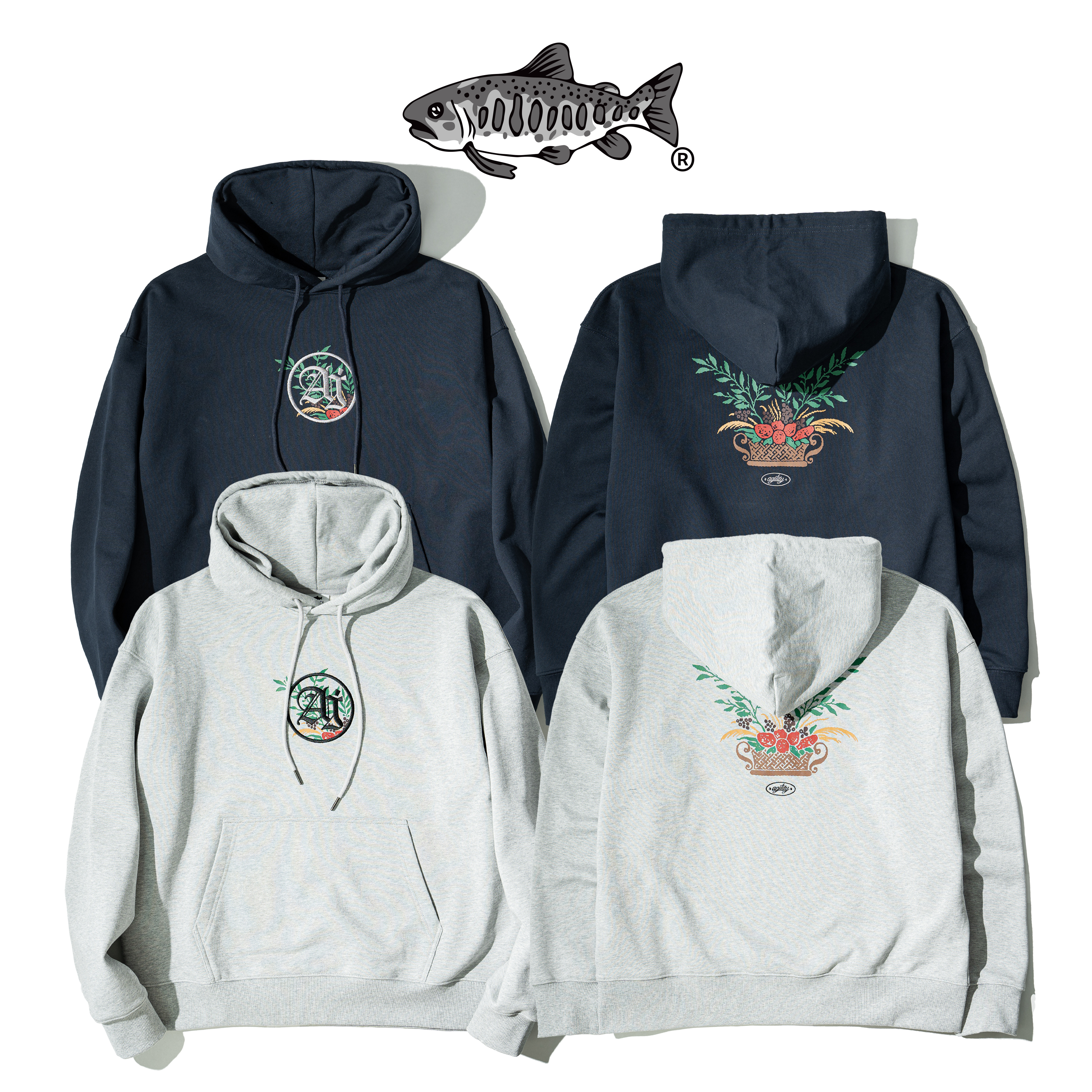 AGILITY Heavyweight Hoodie / Gallery of Art 藝術畫廊 帽Tee [H3-TAGA]