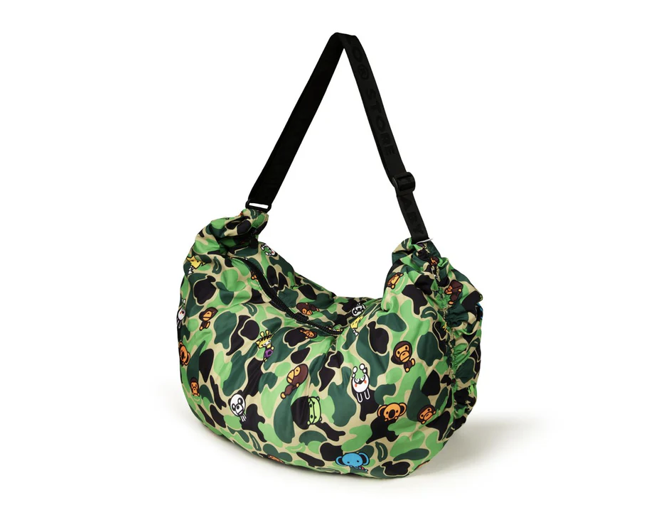【BAPE配件】0131 發售 MILO ALL FRIENDS CAMO TOTE BAG