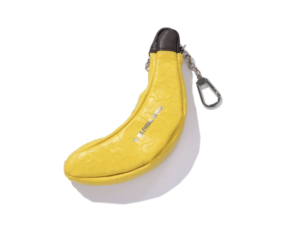 【BAPE配件】0131 發售 SOLID CAMO BANANA MINI POUCH