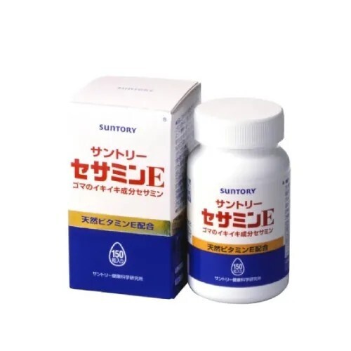 日本境內 日本Suntory三得利芝麻明E/150粒