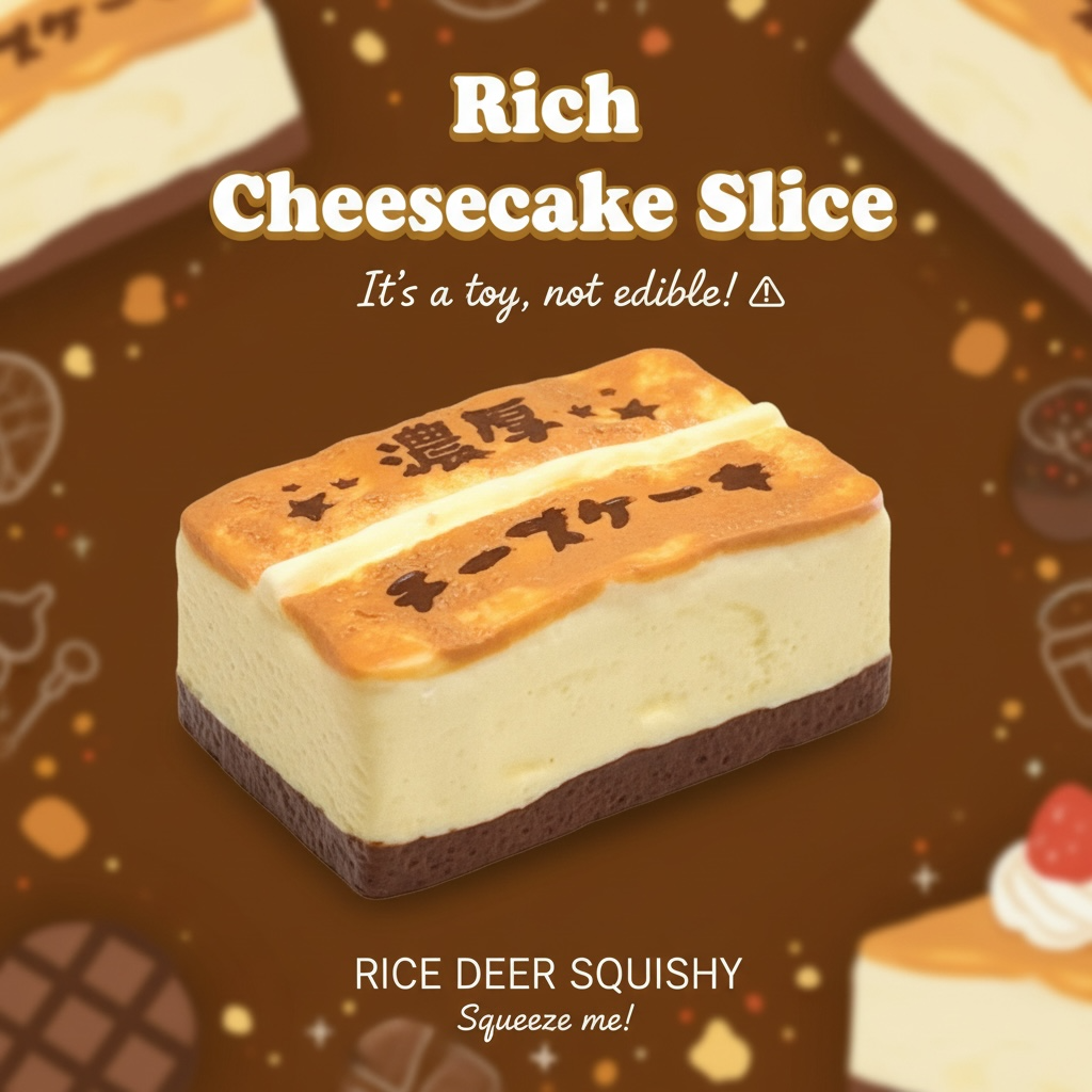Rice Cheesecake Slice - by Handmade!