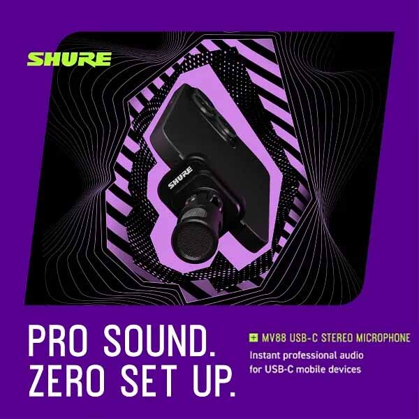 MV88 USB-C立體聲麥克風