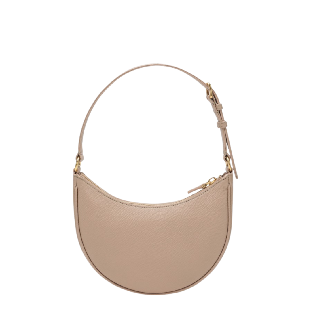 1FF0101-329 [VALENTINO GARAVANI] leather Vlogo Signature mini hobo bag Pink (SS26) #8W2P0AK3SNPWRP (B-EU-E)