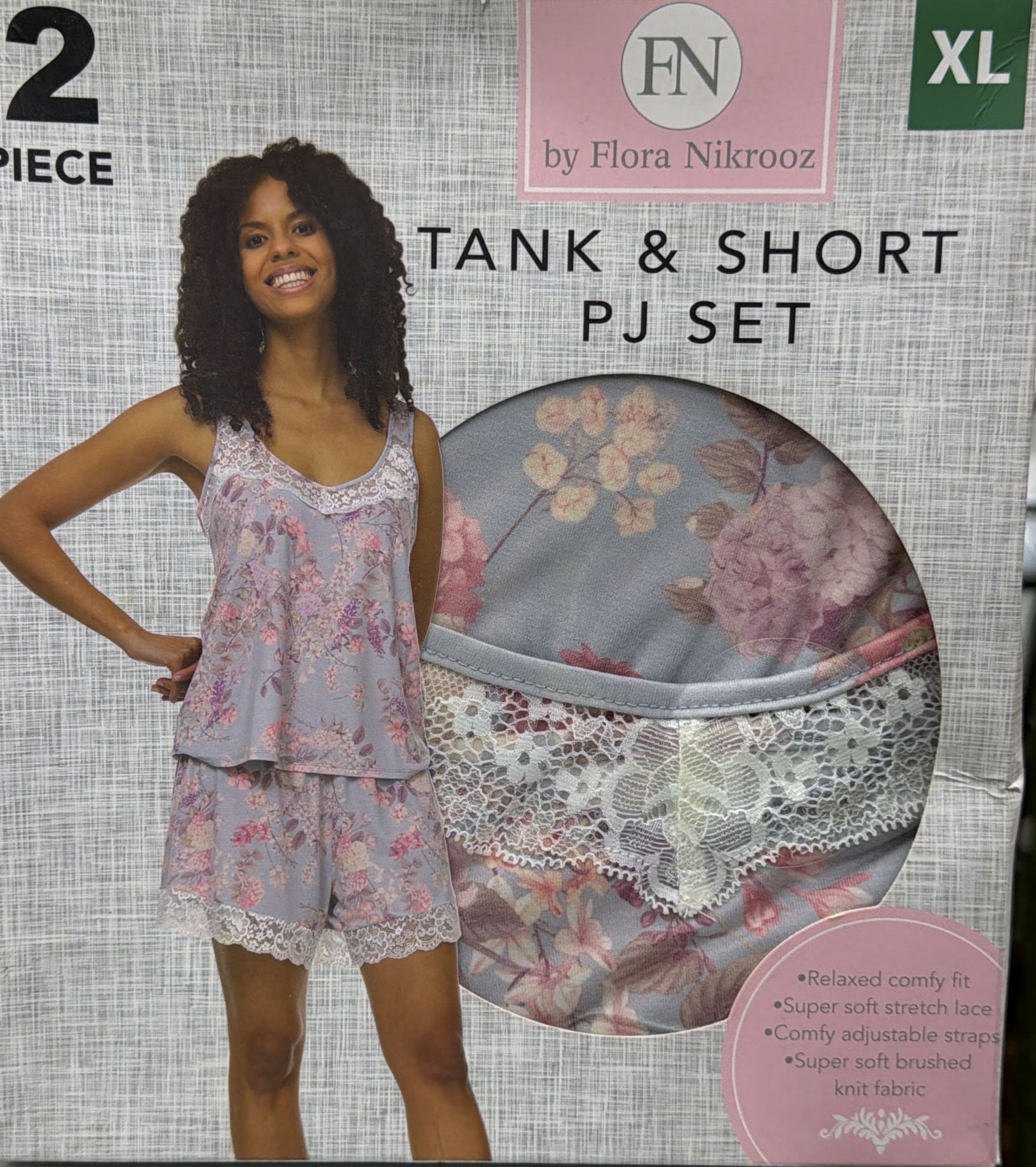 【現貨】BB013005 Flora Nikrooz Tank & Short Set