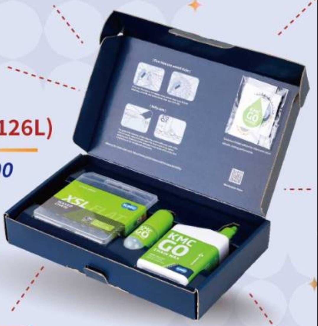 (預購商品) 開放預購ing 交期3月份 KMC GO WAXED 蠟鏈條 限量版精裝禮盒  禮盒内容: 蠟鏈條x1條 (共六款蠟鏈條禮盒可選購) 鏈條蠟150ml x1瓶 上蠟工具瓶 x1瓶