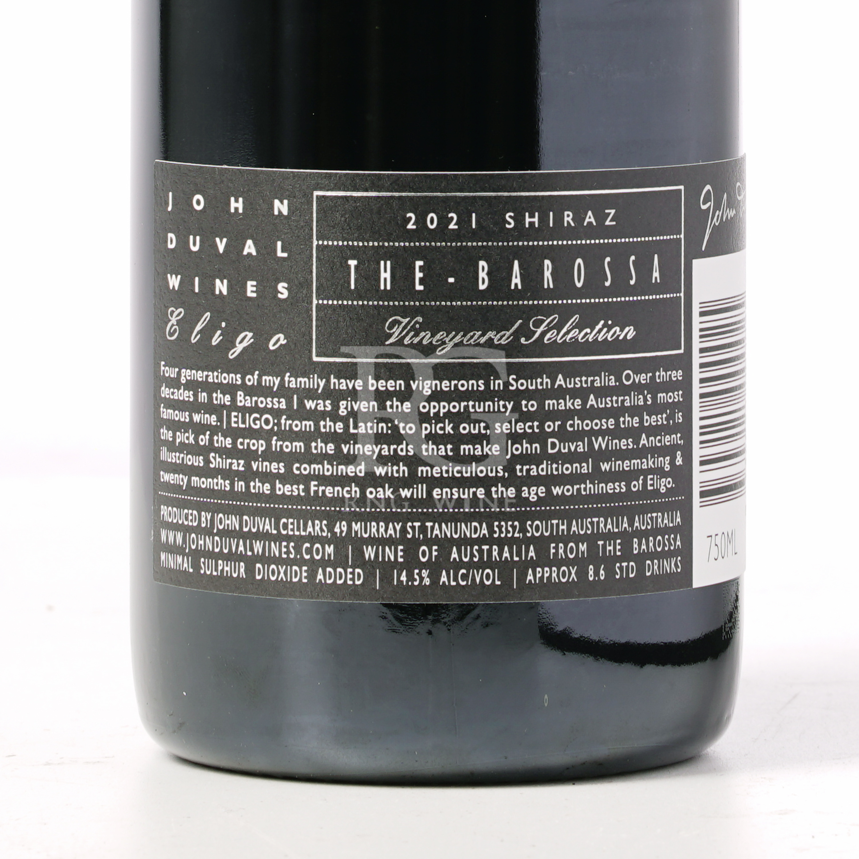 John Duval Eligo Shiraz 2021