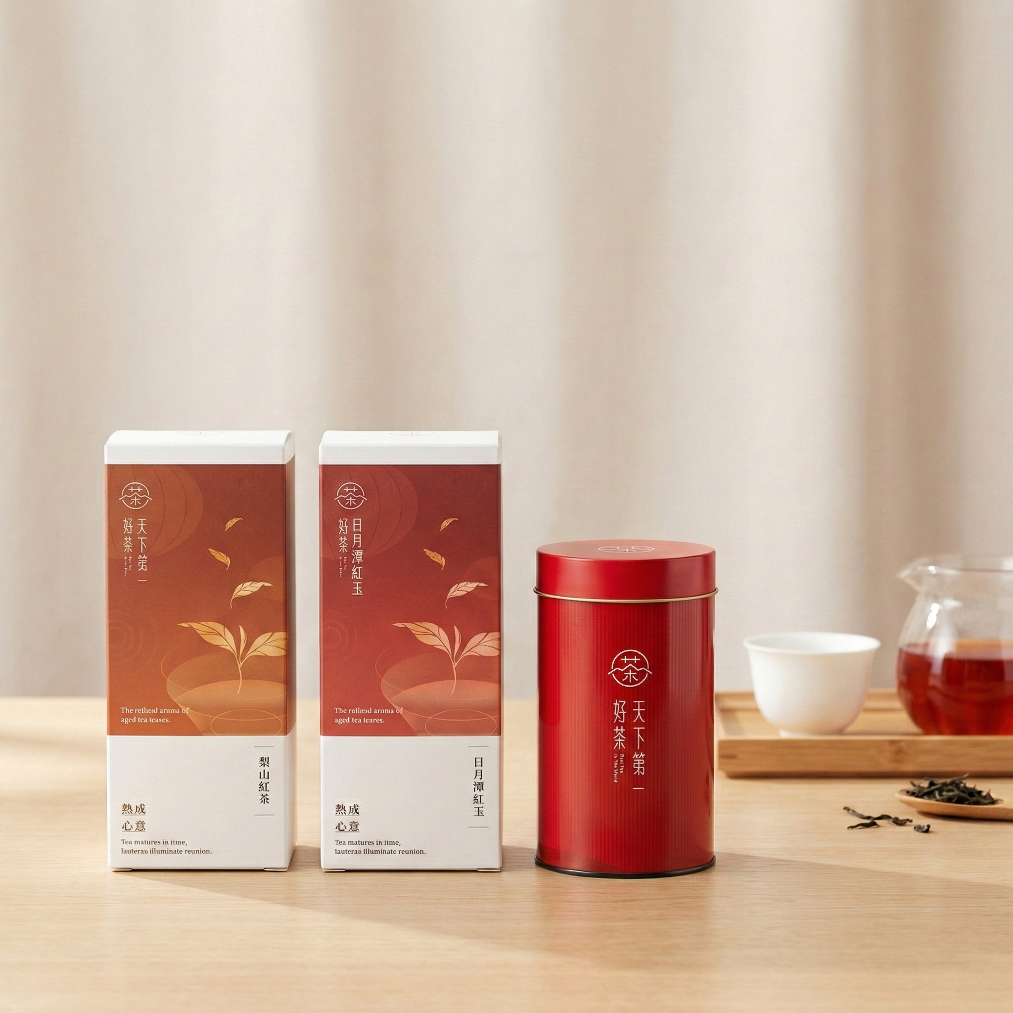 紅茶嚐鮮組-福壽山&華崗&梨山紅茶【半斤】－天下第一好茶