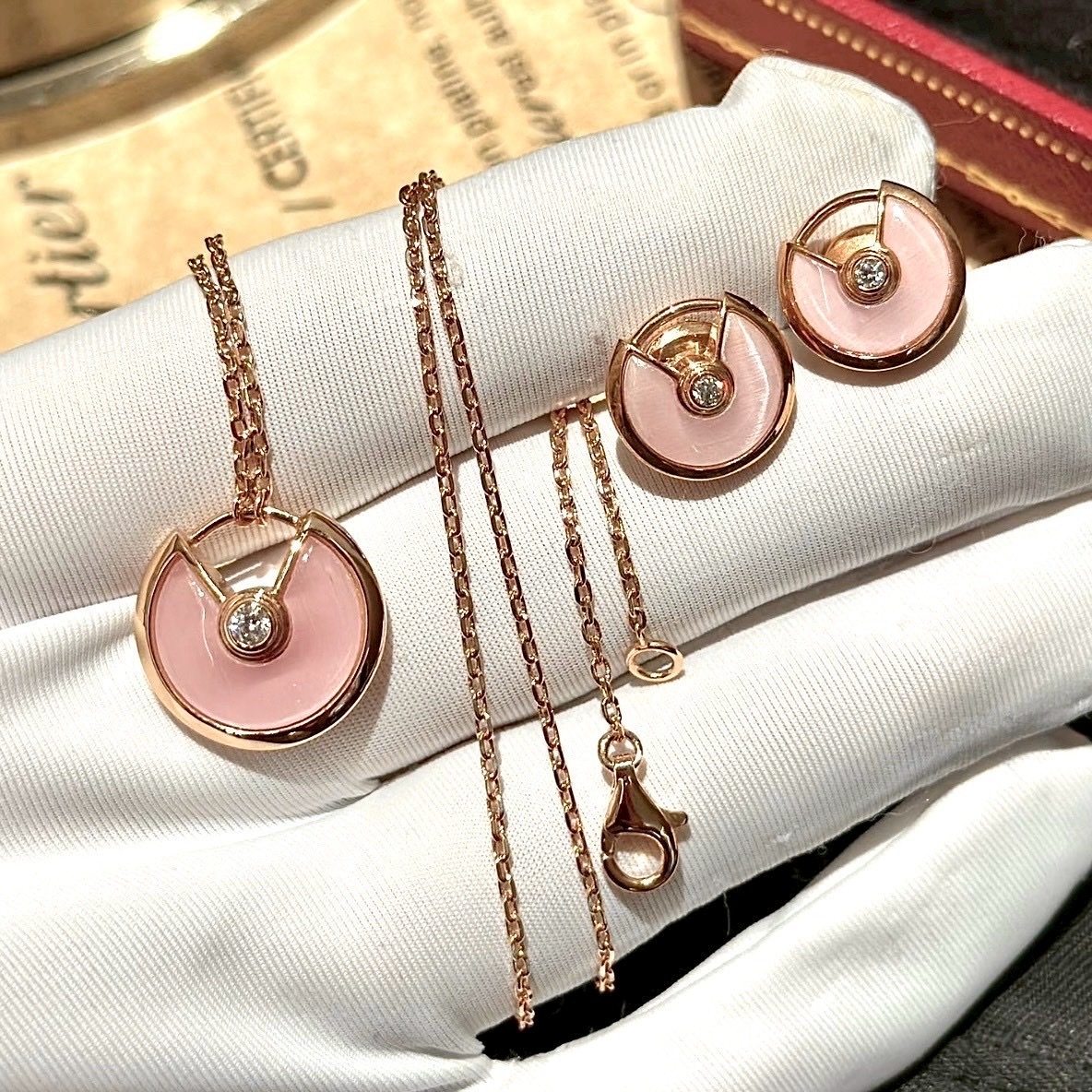 18k ct”Amulette經典護身符蛋白石’高奢定製全系列