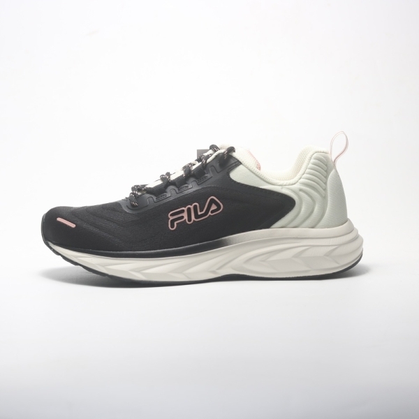 【下殺↘ $1290】FILA 慢跑鞋 黑米白 粉 輕量 運動鞋 女 5J925X010
