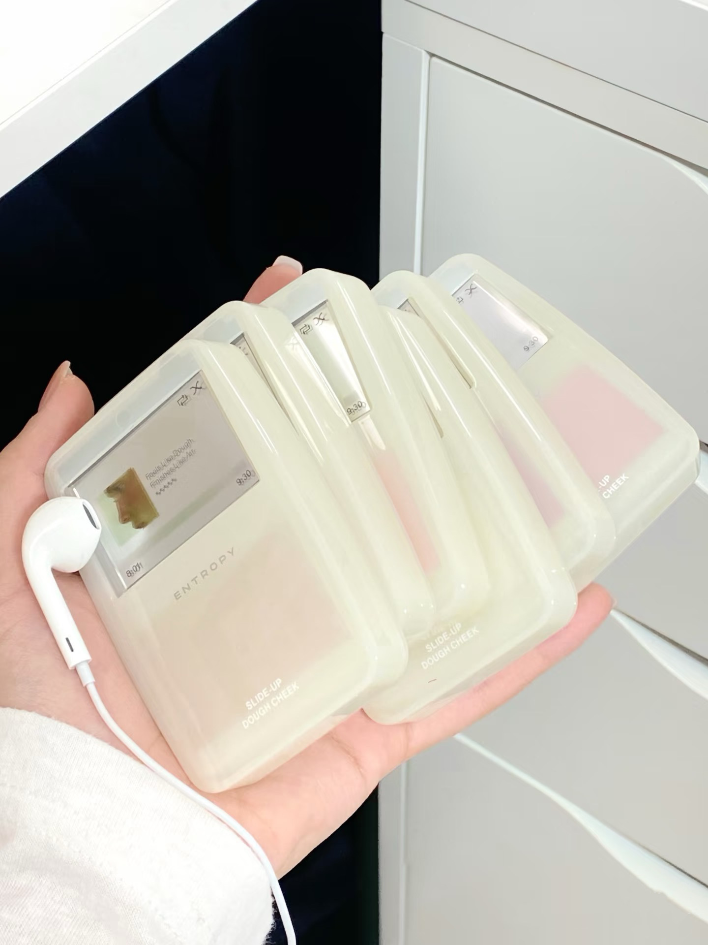 【現貨】ENTROPY MP3滑蓋單色腮紅 珠光霧面融膚腮紅