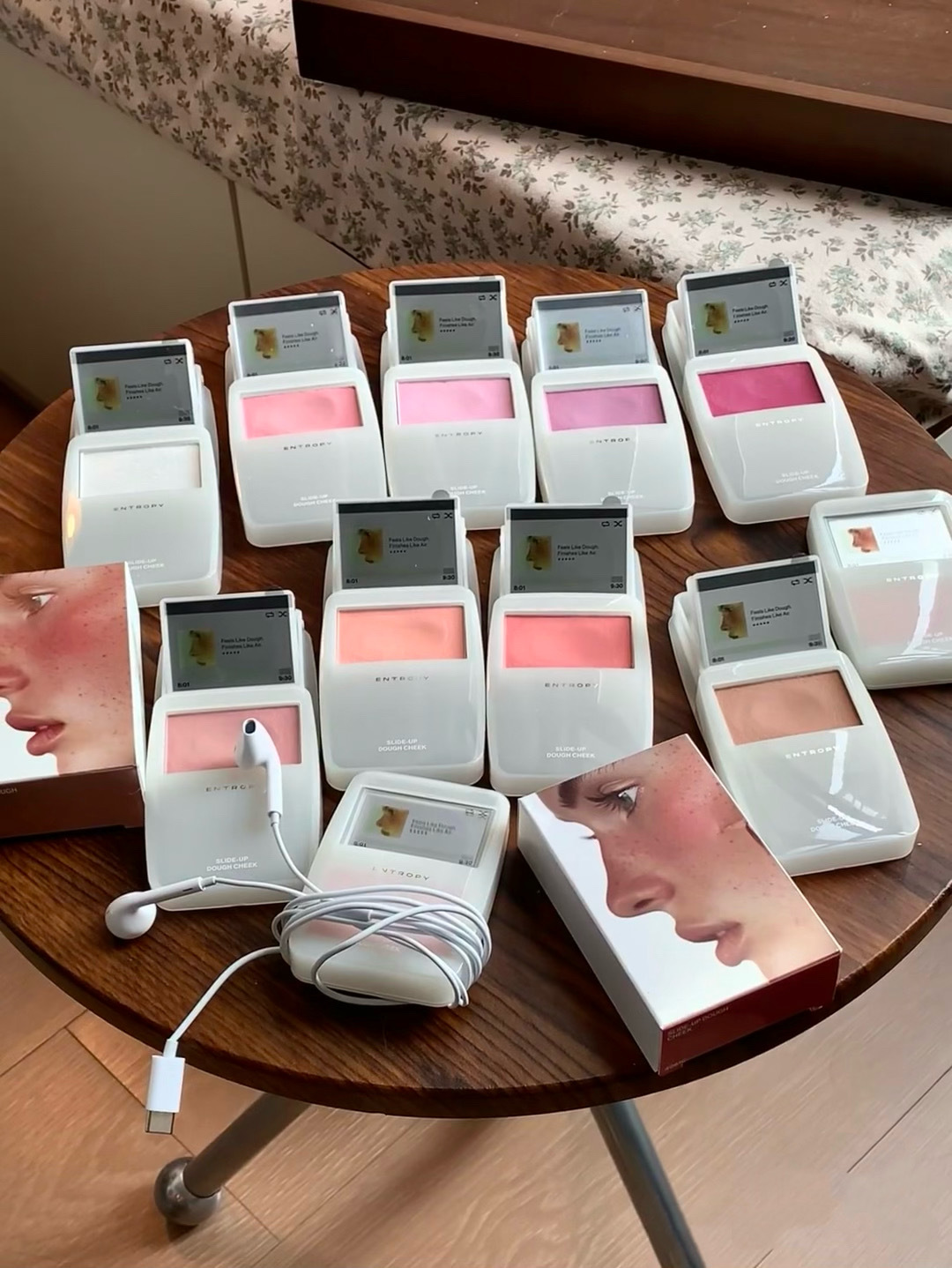 【現貨】ENTROPY MP3滑蓋單色腮紅 珠光霧面融膚腮紅