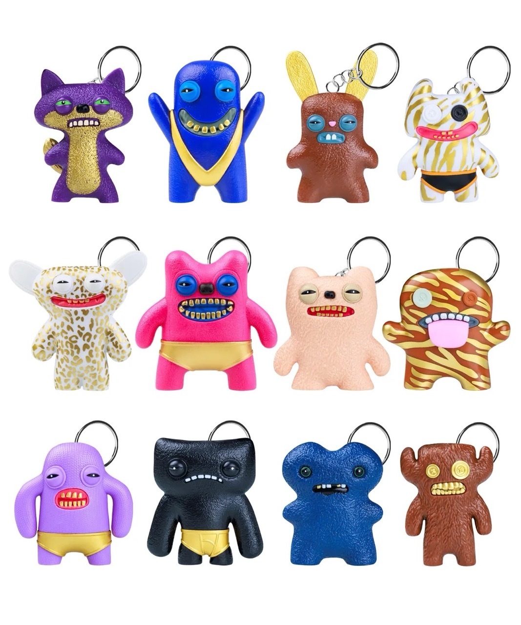 FUGGLER 牙齒怪 放克牙寶 金派系列S3 公仔 吊飾 鑰匙圈 盲袋 24款 / 現貨